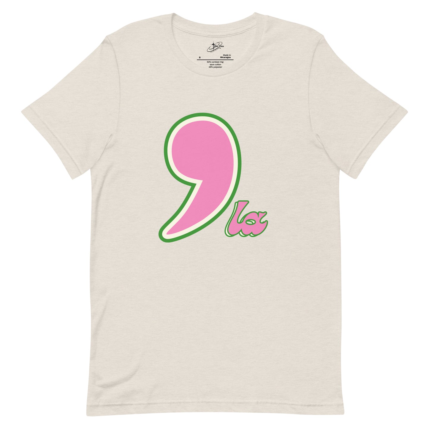Comma'la (Pink & Green)