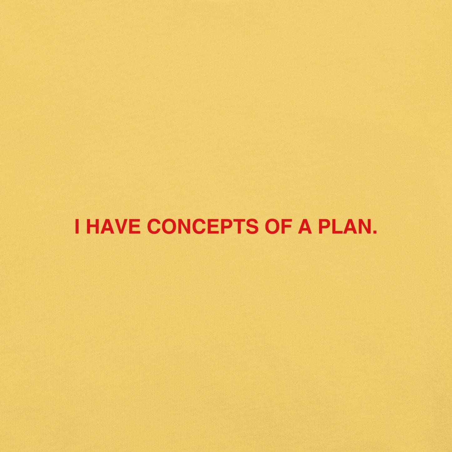 I Have Concepts (Red)