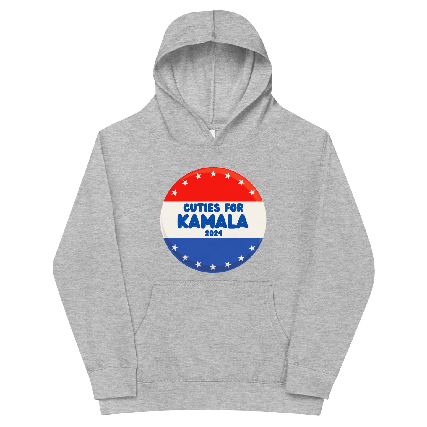 Cuties for Kamala Button Hoodie