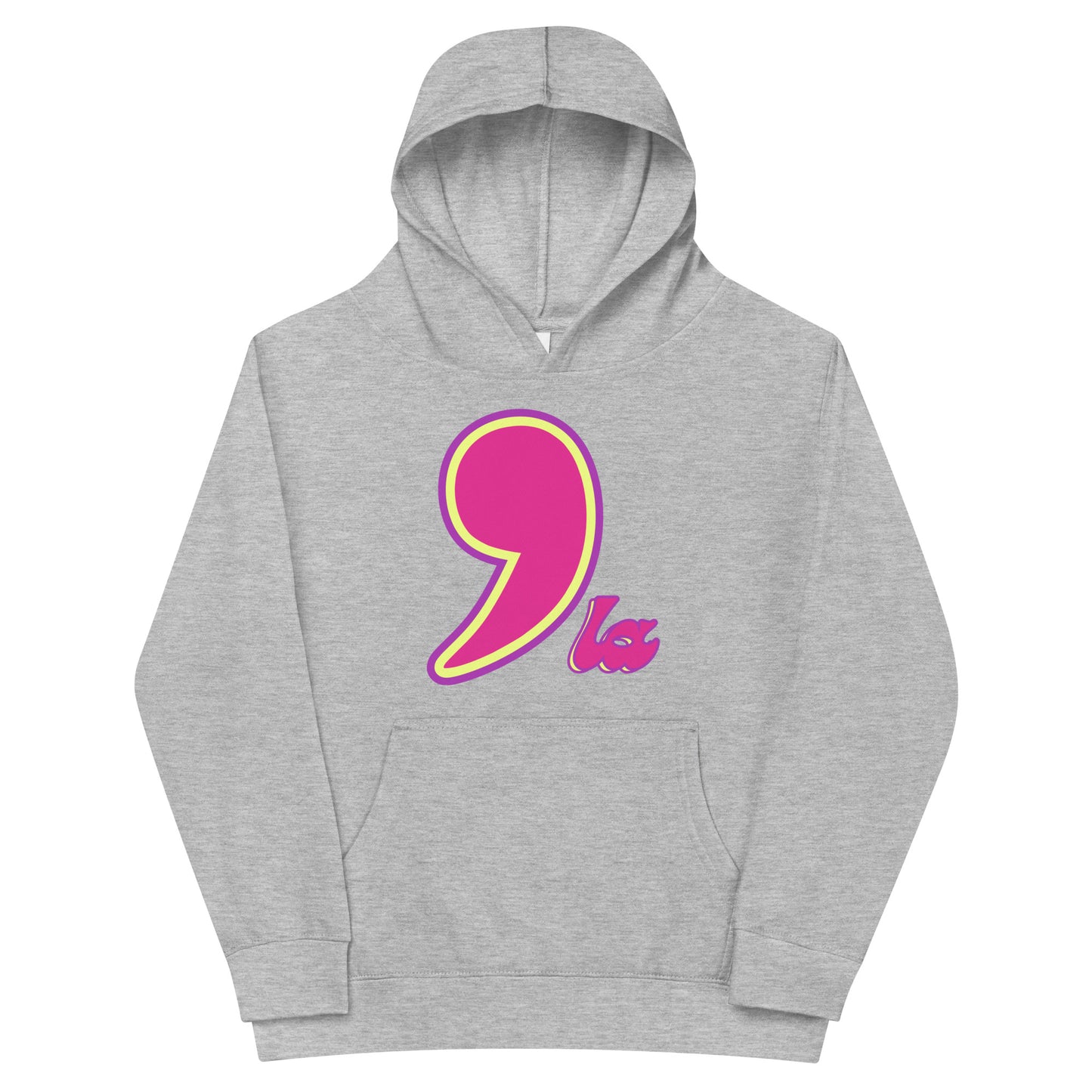 Comma'la Kids Hoodie (Pink & Purple)