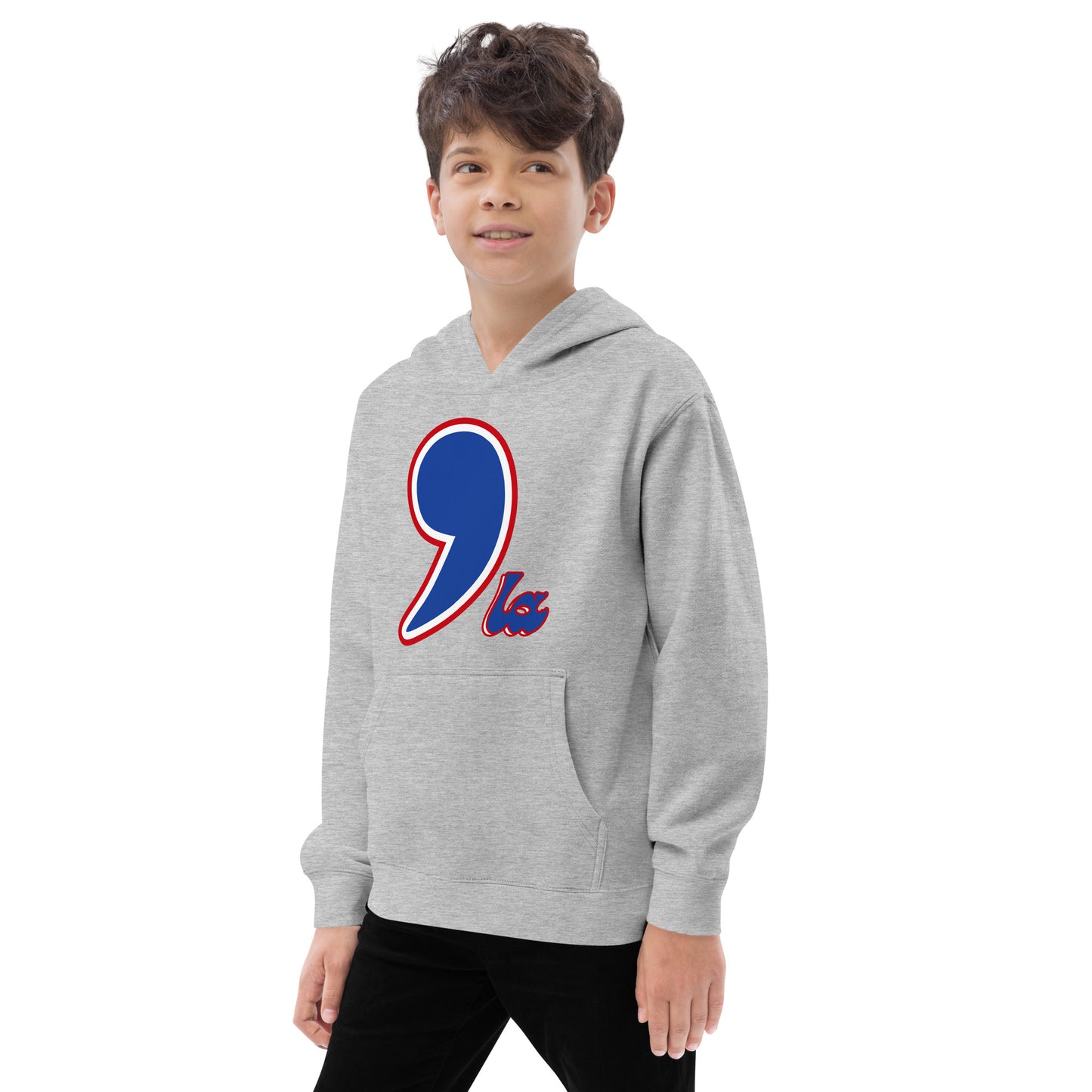 Comma'la Kids Hoodie (RWB)