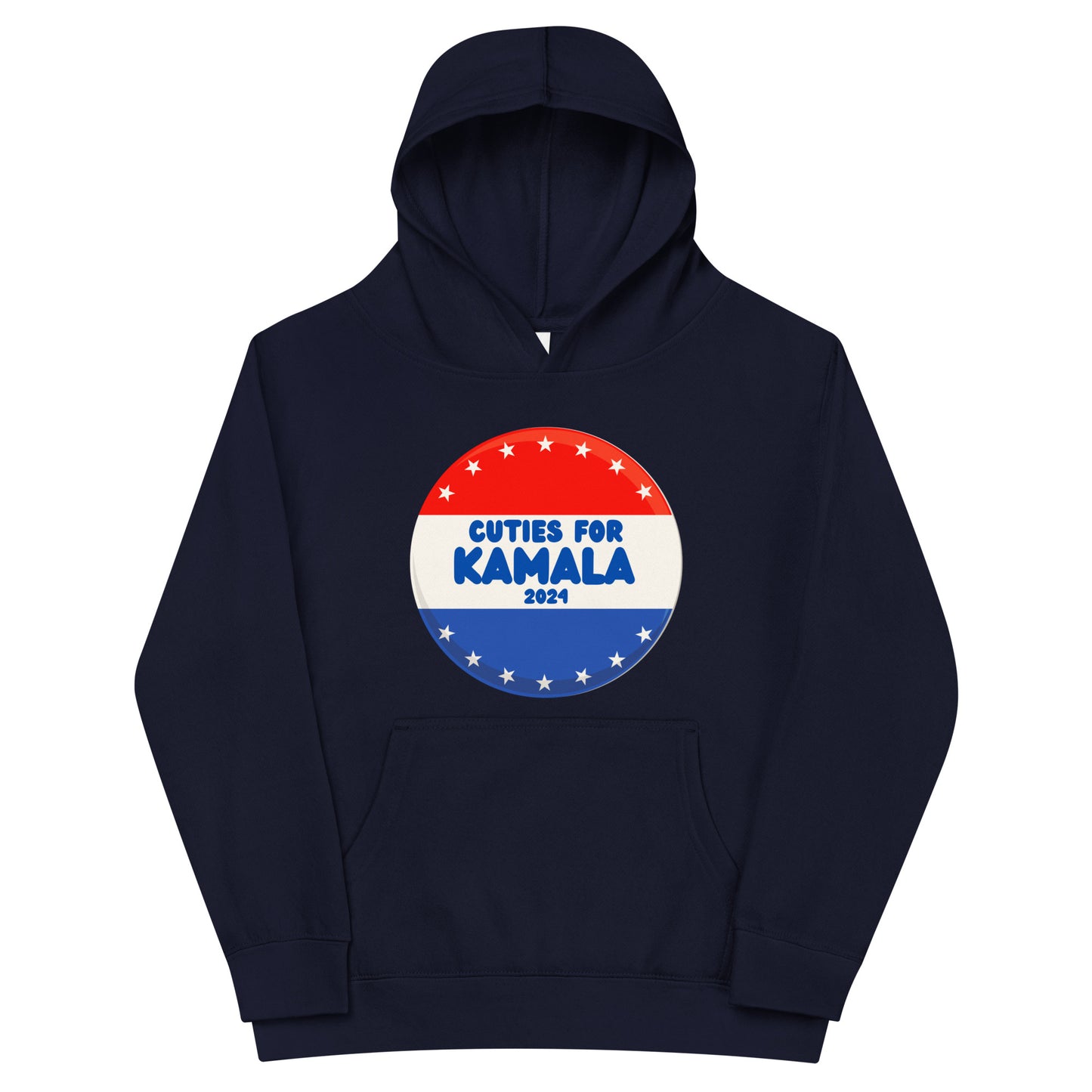 Cuties for Kamala Button Hoodie