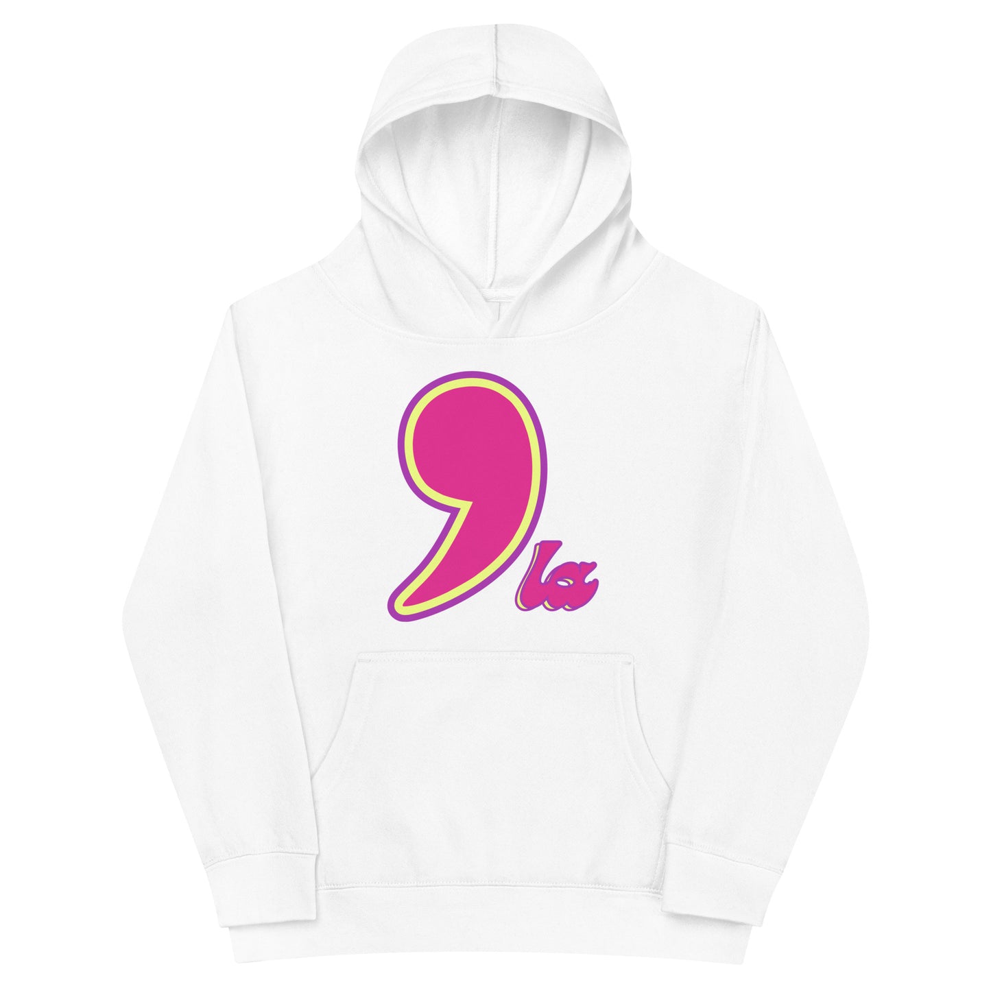 Comma'la Kids Hoodie (Pink & Purple)