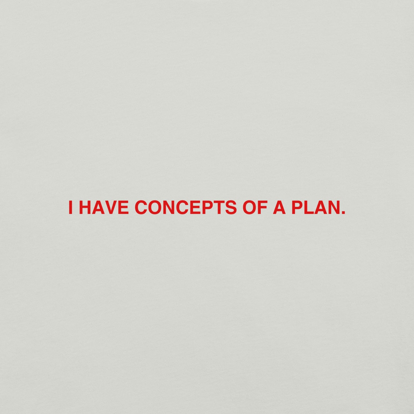 I Have Concepts (Red)