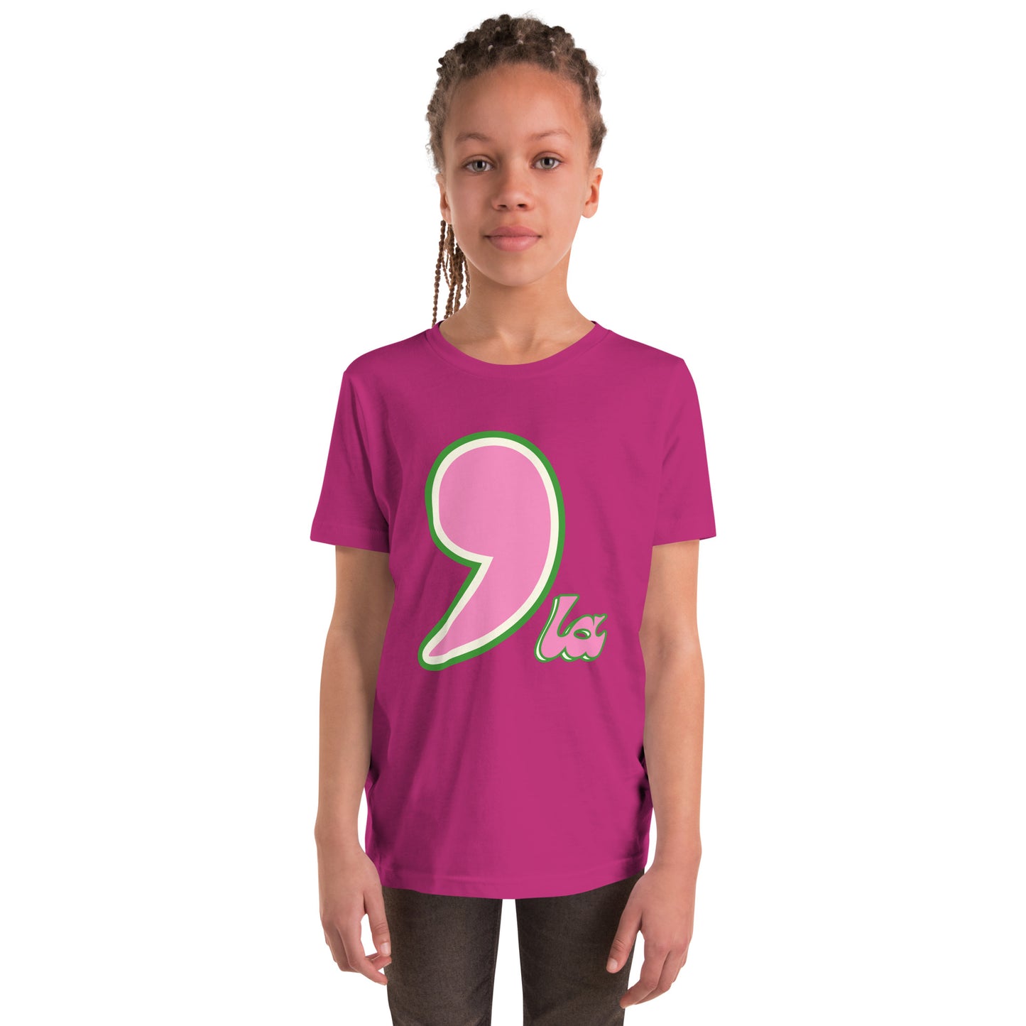 Comma'la Kids (Pink & Green)